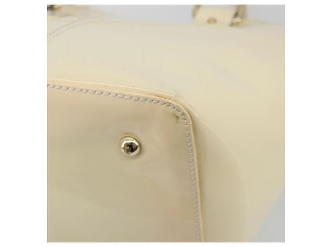 Borsa FENDI in pelle vernice Avorio Oro Auth BA12442A D'oro Crudo - vista 15