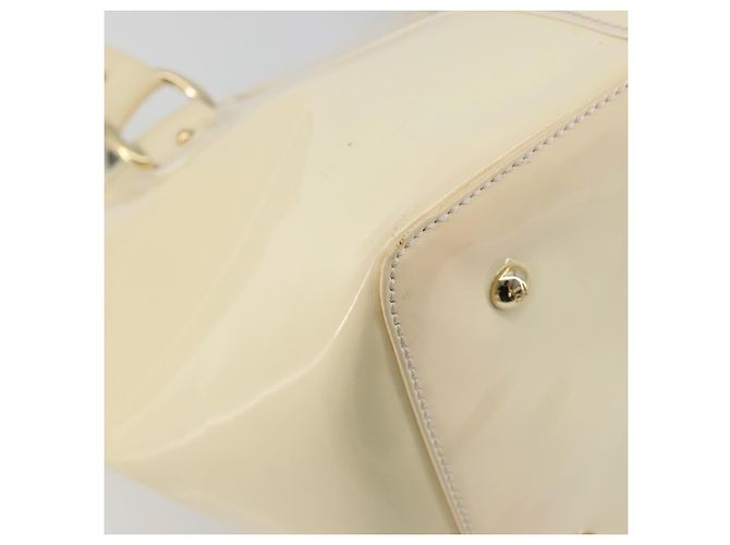 Borsa FENDI in pelle vernice Avorio Oro Auth BA12442A D'oro Crudo - vista 16