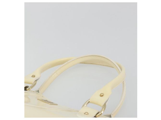 Borsa FENDI in pelle vernice Avorio Oro Auth BA12442A D'oro Crudo - vista 8