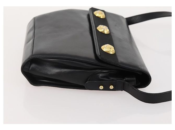 Borsa a Spalla Salvatore Ferragamo Pelle 2 Set Black Auth BA12347 Nero - vista 12