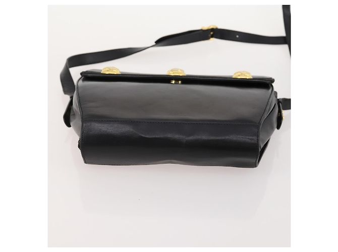 Borsa a Spalla Salvatore Ferragamo Pelle 2 Set Black Auth BA12347 Nero - vista 15