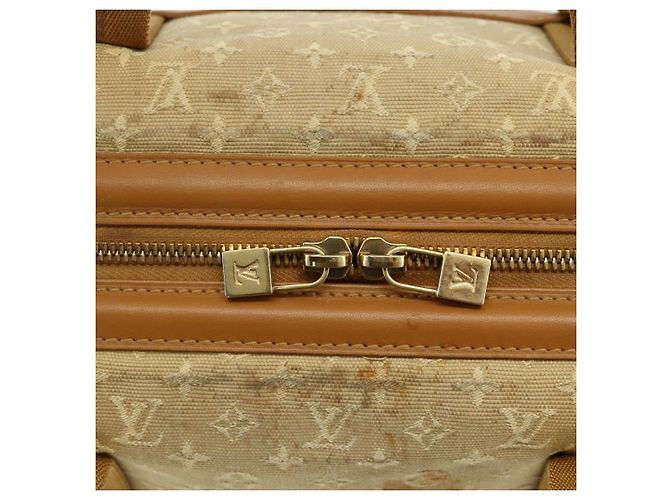 Borsa LOUIS VUITTON Monogram Mini Josephine GM Beige M92310 LV Auth 179024 - vista 10
