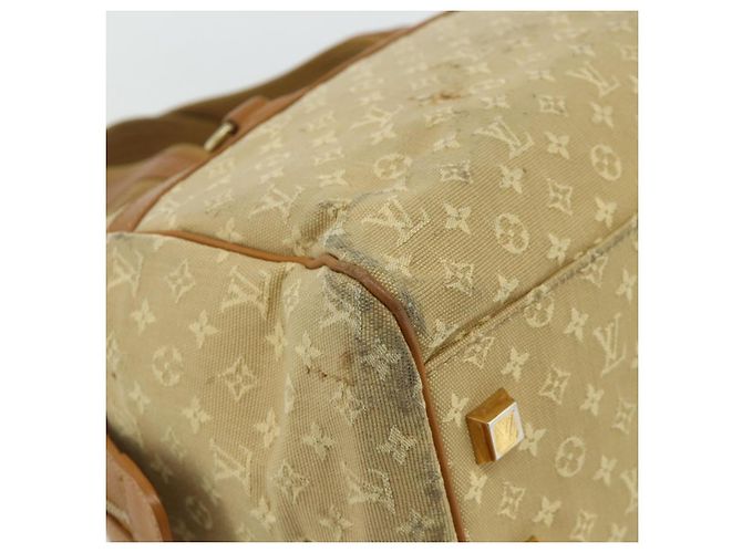 Borsa LOUIS VUITTON Monogram Mini Josephine GM Beige M92310 LV Auth 179024 - vista 14