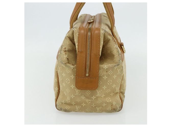 Borsa LOUIS VUITTON Monogram Mini Josephine GM Beige M92310 LV Auth 179024 - vista 4