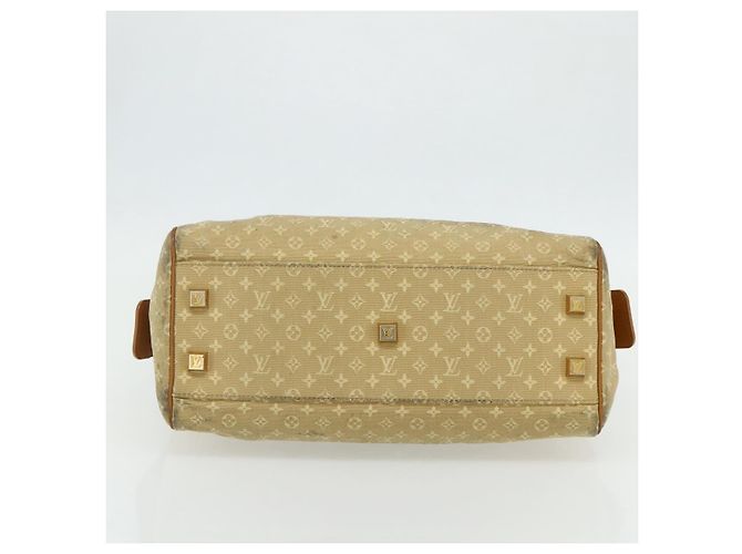 Borsa LOUIS VUITTON Monogram Mini Josephine GM Beige M92310 LV Auth 179024 - vista 5