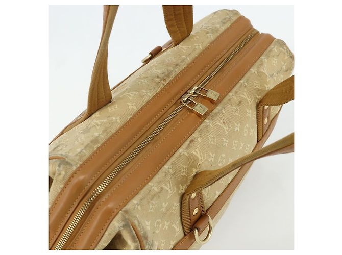 Borsa LOUIS VUITTON Monogram Mini Josephine GM Beige M92310 LV Auth 179024 - vista 6