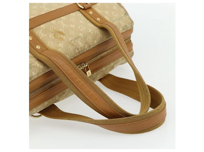 Borsa LOUIS VUITTON Monogram Mini Josephine GM Beige M92310 LV Auth 179024 - vista 7