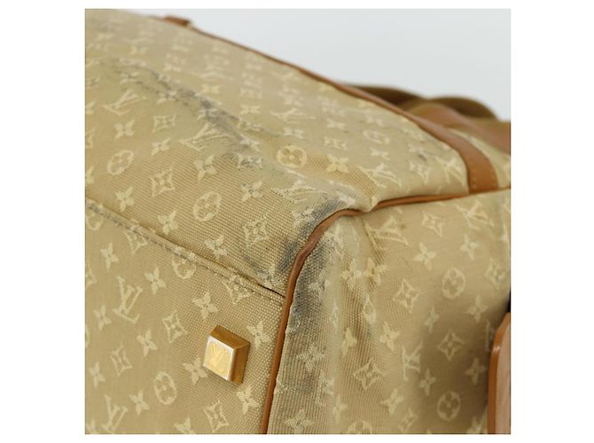 Borsa LOUIS VUITTON Monogram Mini Josephine GM Beige M92310 LV Auth 179024 - vista 9