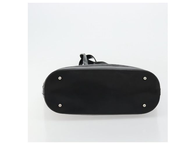 Céline Borsa Tote CELINE C Macadam Canvas Nera Argento Auth kk672 Nero - vista 5