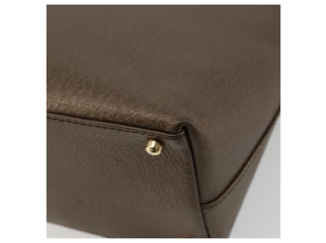 Borsa a Mano GUCCI Bamboo in Pelle Bronzo Oro 002 2122 0507 Auth 177512 D'oro - vista 15
