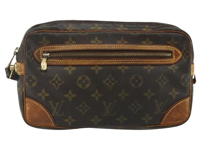 LOUIS VUITTON Monogram Marly Dragonne GM Clutch Bag M51825 LV Auth bs35051 Monogramma - vista 13