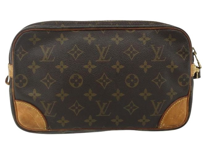 LOUIS VUITTON Monogram Marly Dragonne GM Clutch Bag M51825 LV Auth bs35051 Monogramma - vista 2