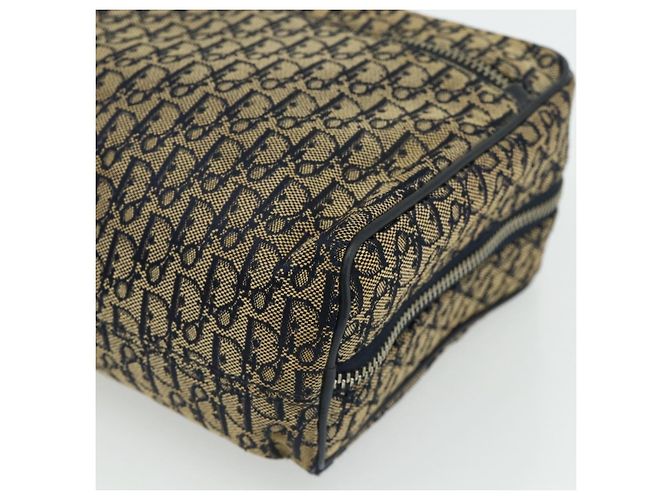Borsa Christian Dior Trotter Canvas Blu Navy Argento Autentica 178116 - vista 8