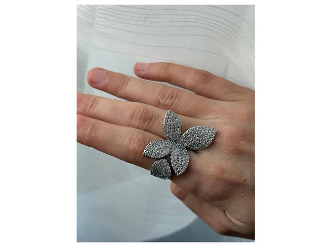 APM Monaco Anello Farfalla Zirconi Argento - vista 3