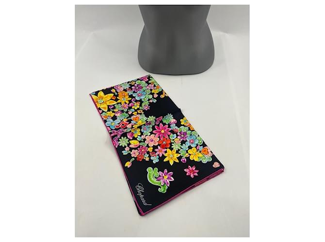 Chopard Foulard in Seta Floreale Multicolore - vista 3