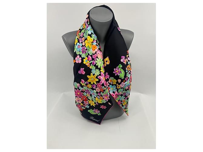 Chopard Foulard in Seta Floreale Multicolore - vista 6