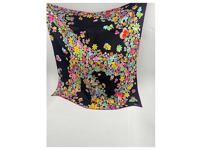 Chopard Foulard in Seta Floreale Multicolore - vista 9
