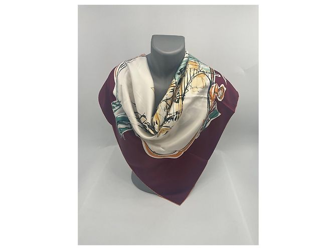 Burberry Seidentuch Tower Bridge Edition Mehrfarben - Ansicht 12