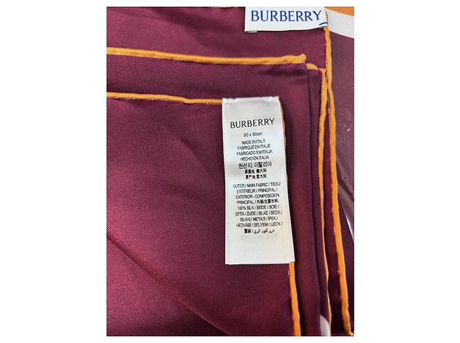 Burberry Seidentuch Tower Bridge Edition Mehrfarben - Ansicht 3