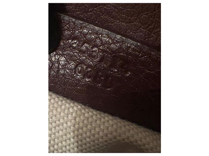 Borsa a mano Gucci GG Canvas e pelle Marrone - vista 5