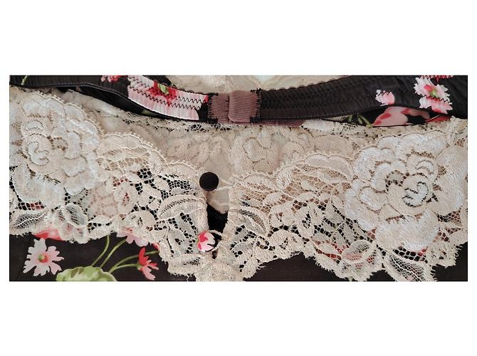 Dolce & Gabbana Top in seta con stampa floreale Marrone Multicolore - vista 5