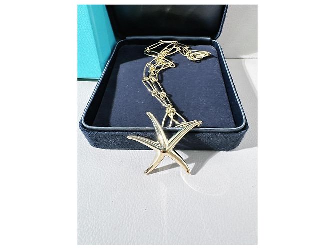Collana Tiffany & Co. Elsa Peretti Starfish in oro giallo 18k D'oro - vista 4