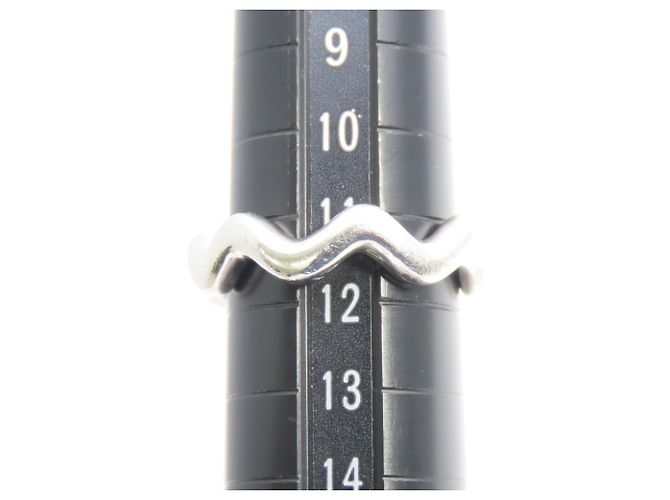 Tiffany & Co. Silberring mit Zigzag Wave Design - Ansicht 8