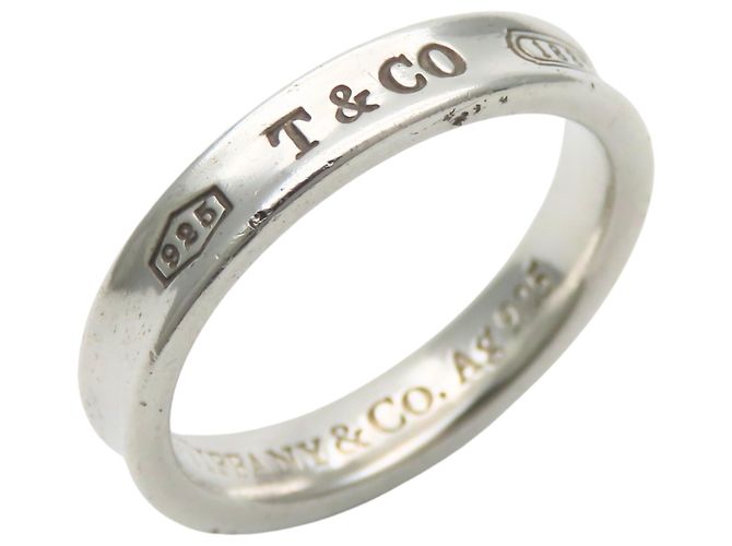 Tiffany & Co. 1837 schmaler Ring Silber - Ansicht 2