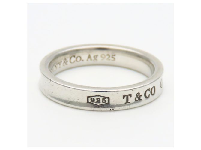 Tiffany & Co. 1837 schmaler Ring Silber - Ansicht 3