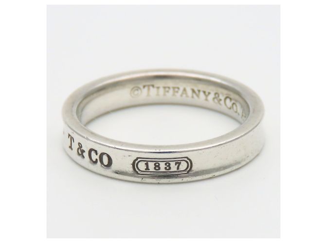 Tiffany & Co. 1837 schmaler Ring Silber - Ansicht 5