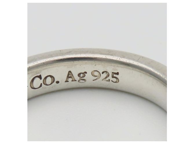 Tiffany & Co. 1837 schmaler Ring Silber - Ansicht 7