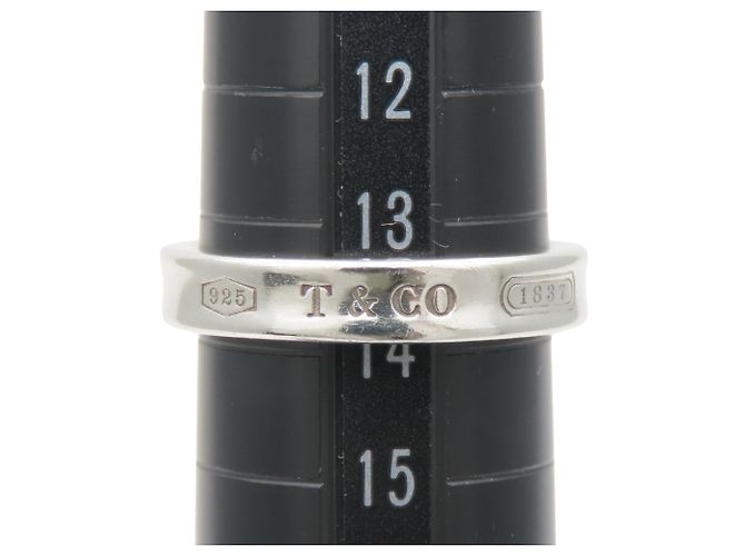 Tiffany & Co. 1837 Narrow Band Ring Silber - Ansicht 10