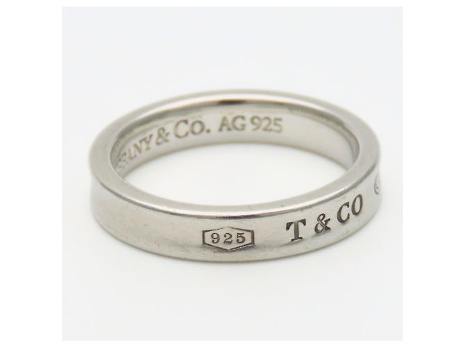 Tiffany & Co. 1837 Narrow Band Ring Silber - Ansicht 3