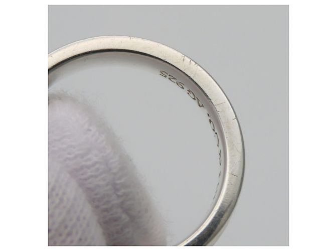 Tiffany & Co. 1837 Narrow Band Ring Silber - Ansicht 8