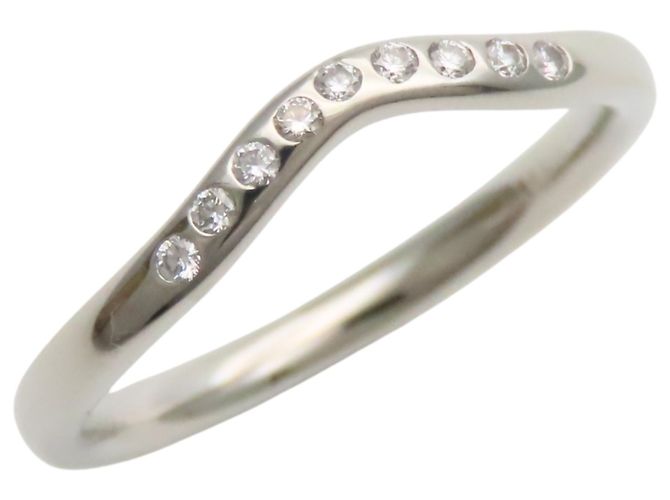 Tiffany & Co. Platin 950 Geschwungener Ring - Ansicht 2
