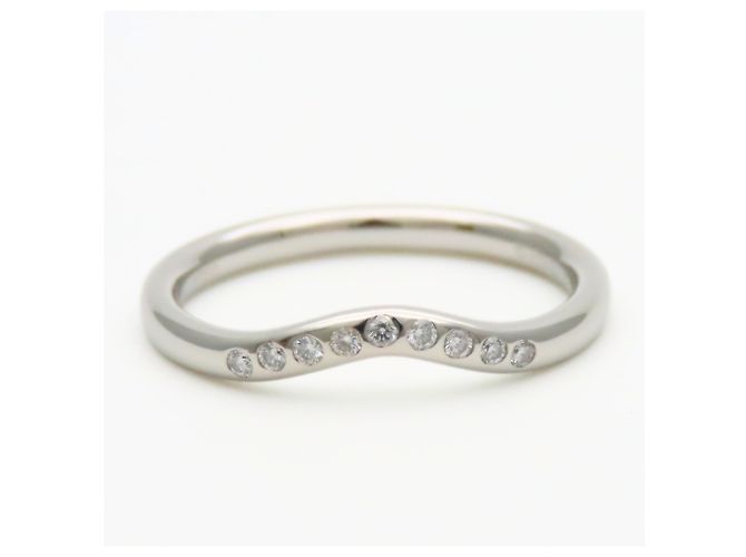 Tiffany & Co. Platin 950 Geschwungener Ring - Ansicht 3