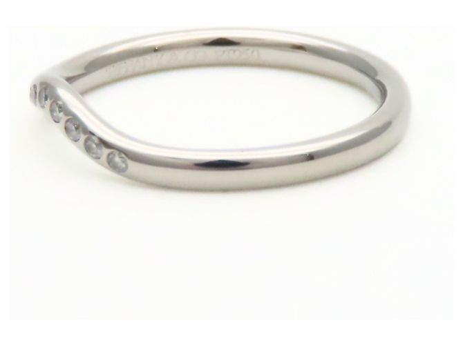 Tiffany & Co. Platin 950 Geschwungener Ring - Ansicht 4