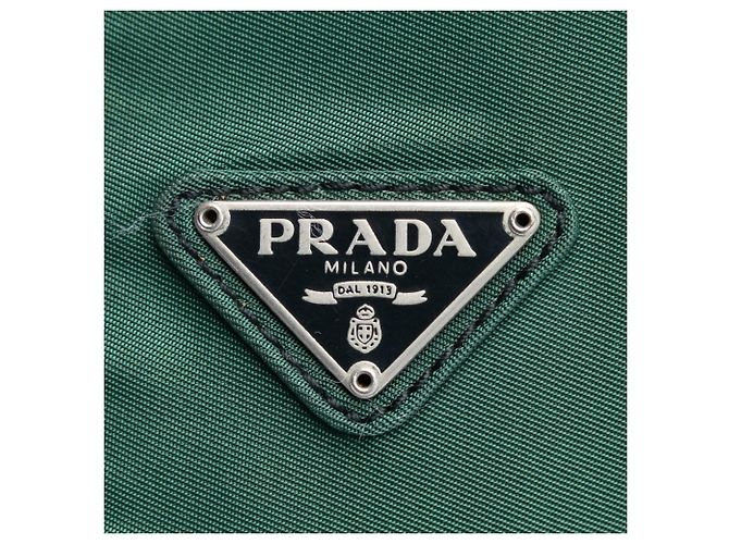 Sac à l'épaule Prada Green Tessuto - vue 5