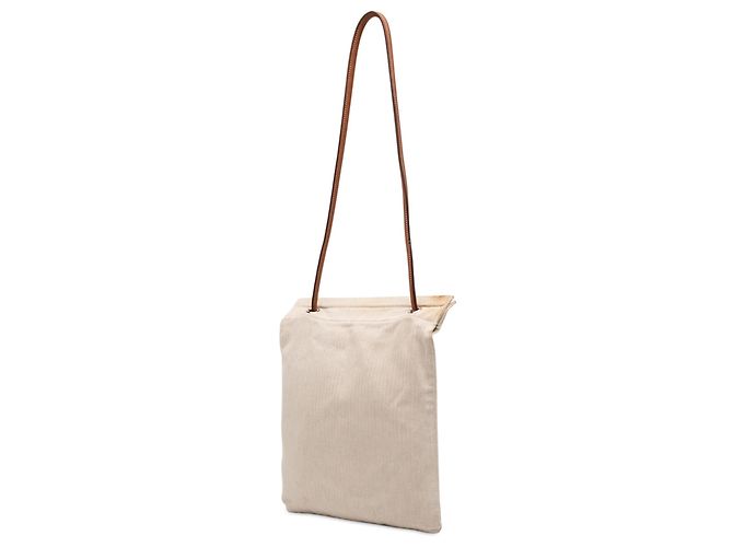 Hermès Beige Toile Aline Grooming Bag MM - vista 2