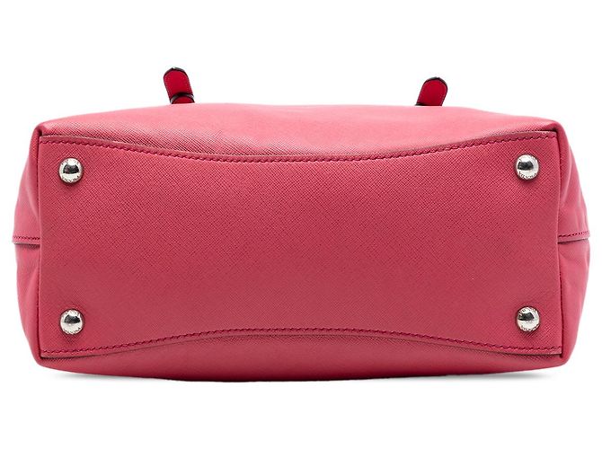 Prada Pink Saffiano Soft Shopping Tote - Ansicht 3