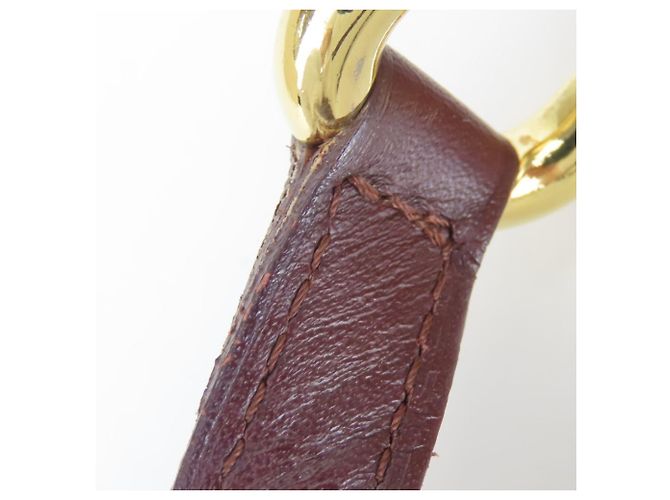 Borsa a Spalla Louis Vuitton Juliette Rosso Bordò - vista 15