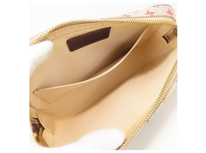 Borsa a Spalla Louis Vuitton Juliette Rosso Bordò - vista 18