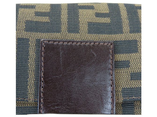 Zucca Bolso Bucket Fendi Mamma Castaño Negro - vista 10