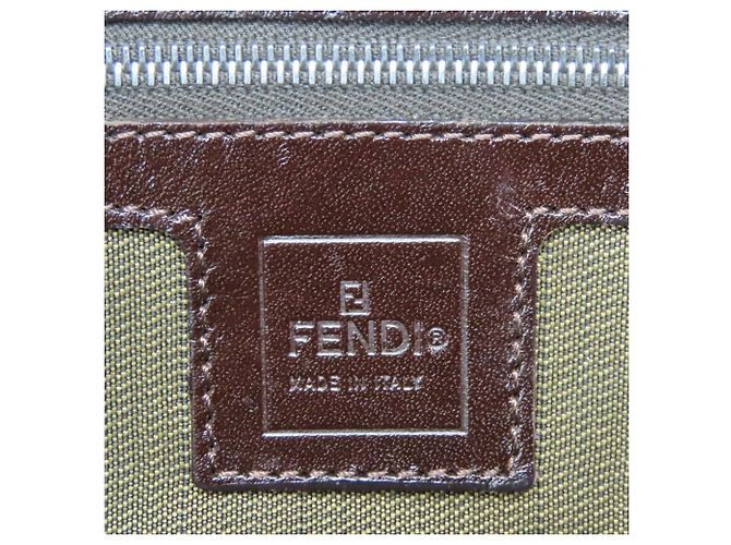 Zucca Bolso Bucket Fendi Mamma Castaño Negro - vista 24