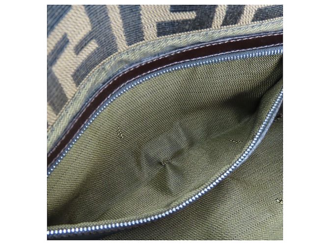 Zucca Bolso Bucket Fendi Mamma Castaño Negro - vista 25