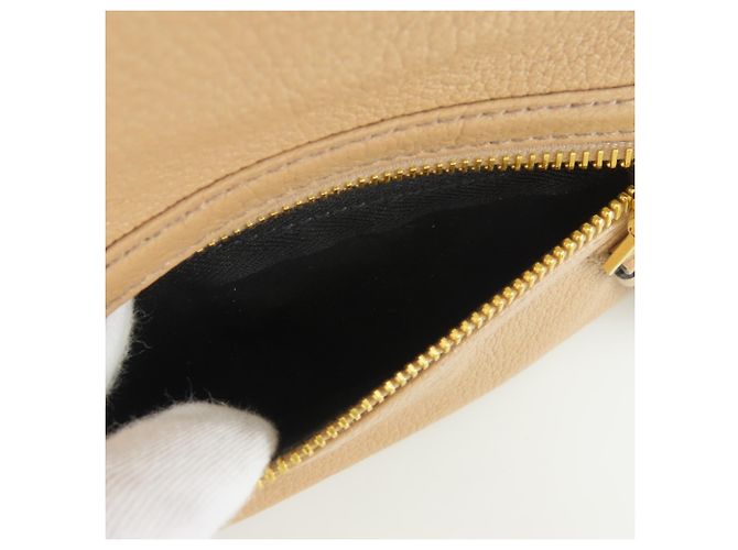 Borsa Miu Miu in pelle Madras Rosa Beige - vista 14