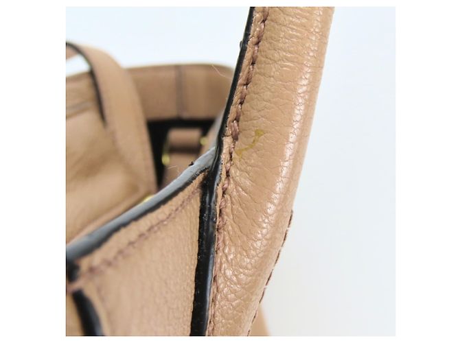 Borsa Miu Miu in pelle Madras Rosa Beige - vista 19