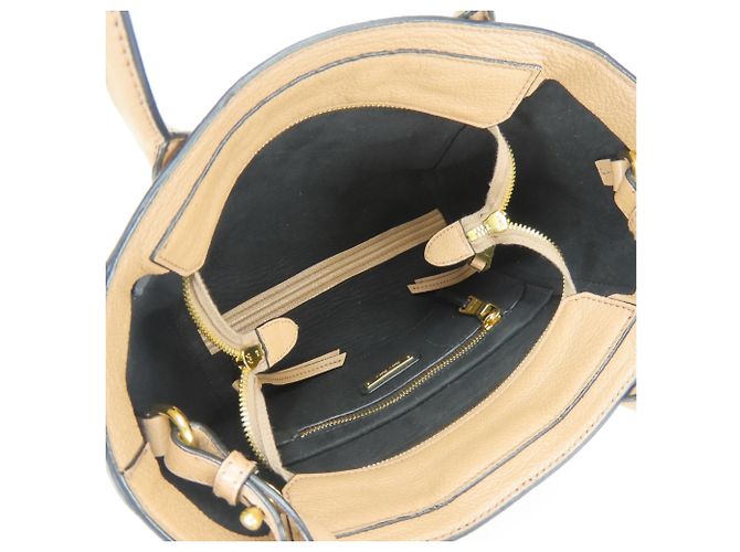Borsa Miu Miu in pelle Madras Rosa Beige - vista 28
