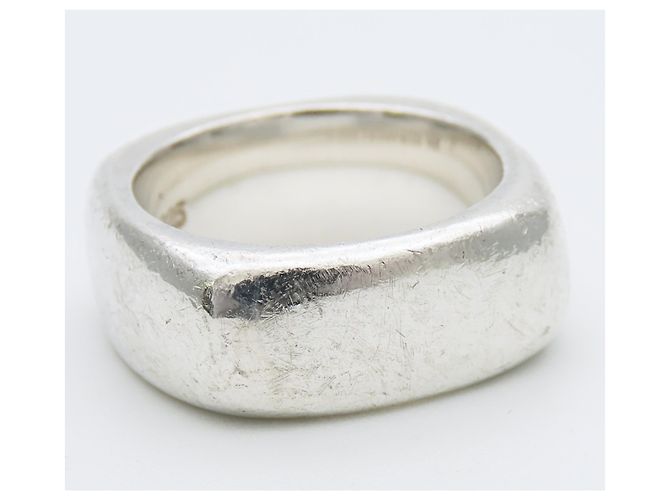 Anello Tiffany & Co. Square Cushion Band in Argento 925 - vista 4