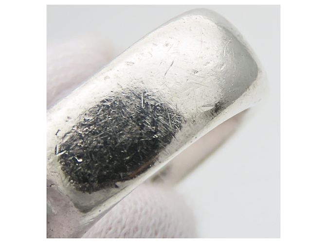 Anello Tiffany & Co. Square Cushion Band in Argento 925 - vista 7